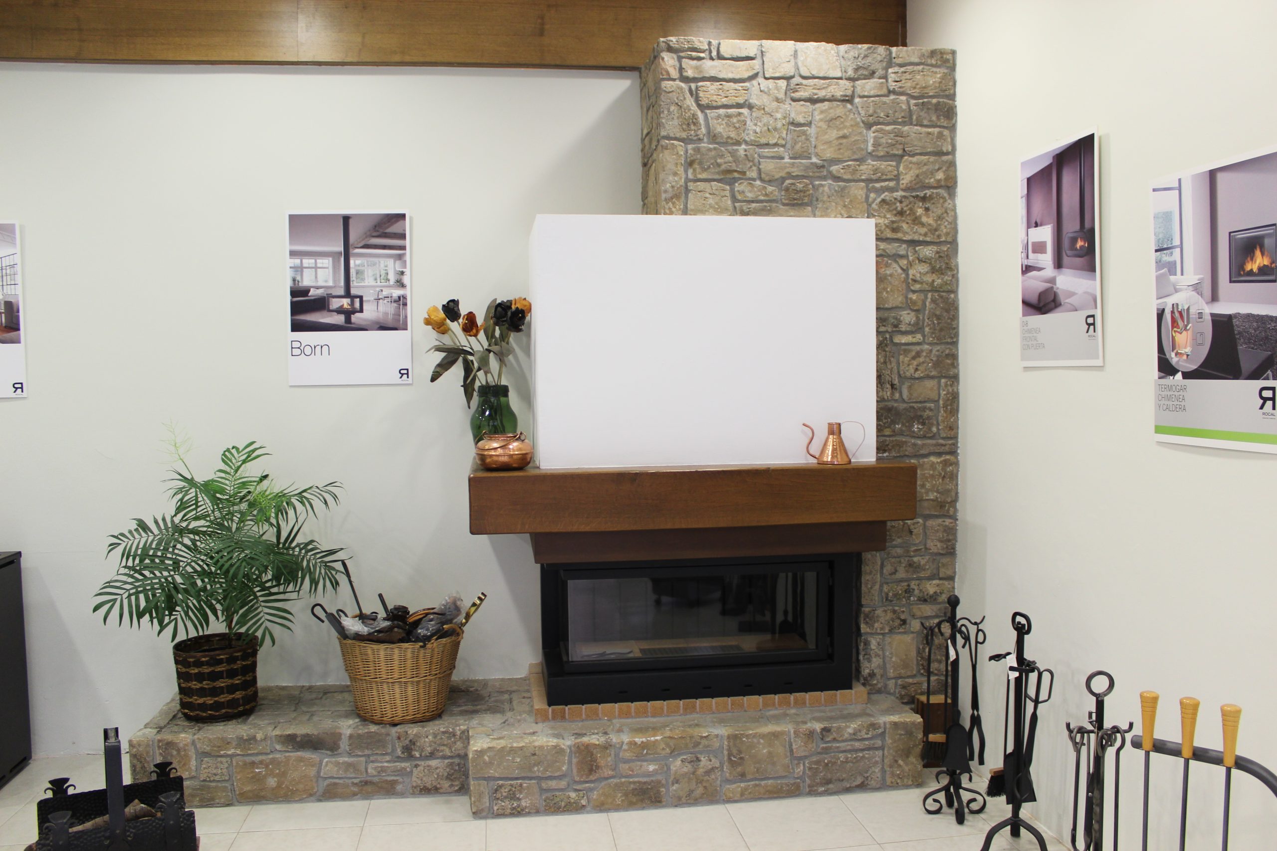 Foc exposició rústic